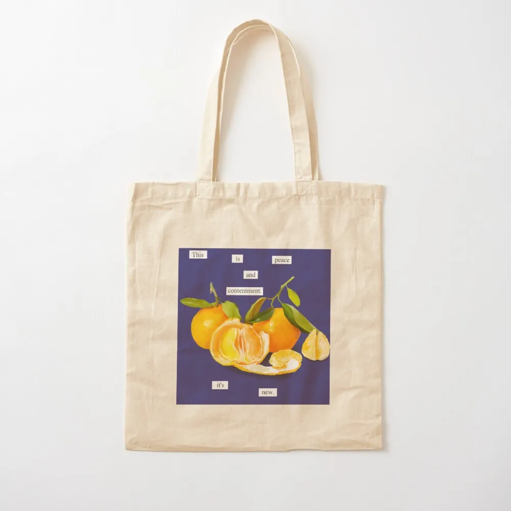 

The Orange-Wendy Cope Tote Bag the tote bag sac pour femme canvas tote bags Women's bags Canvas Bag