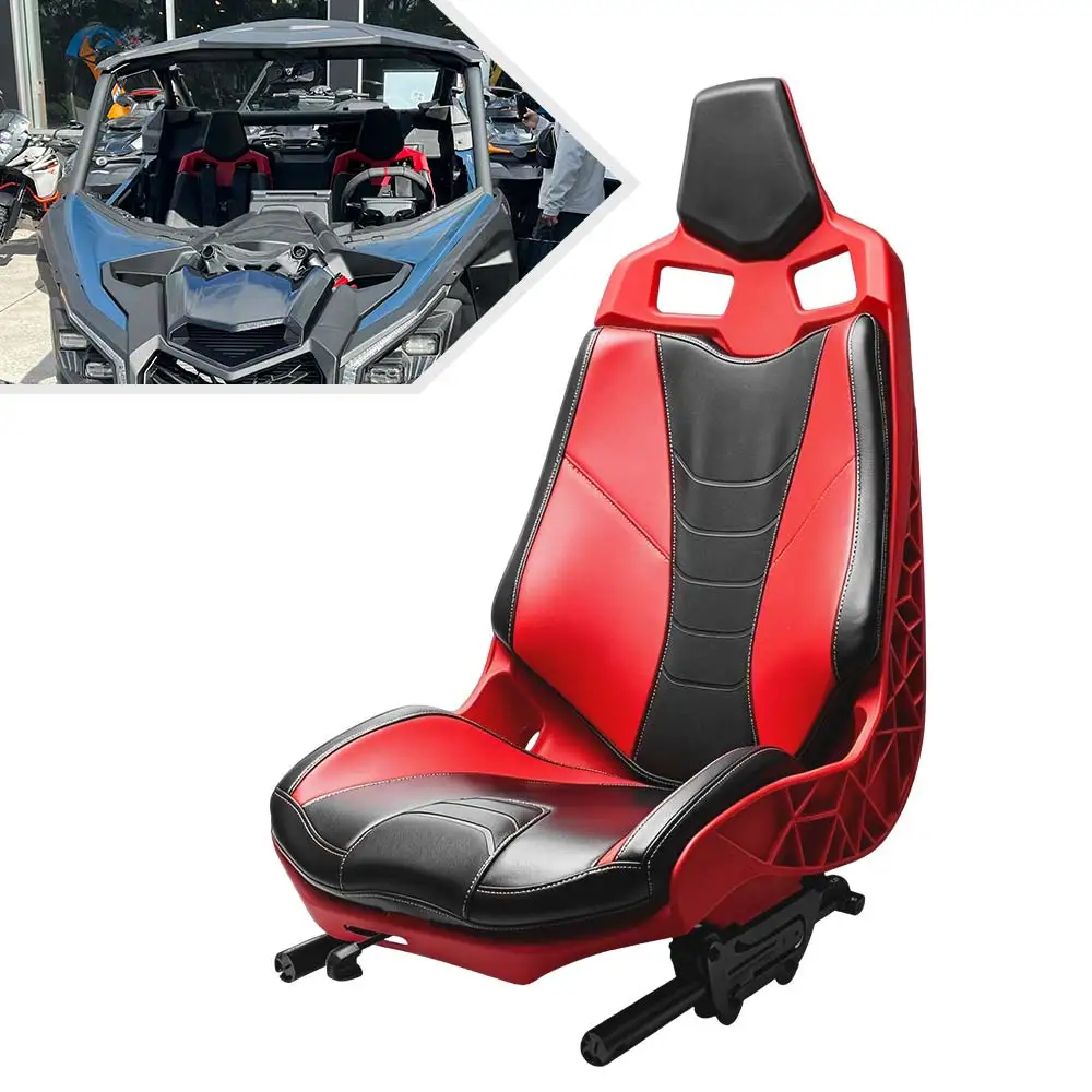 For Can-Am Maverick X3 MAX Turbo R RR DS X RS MR 2017-2026 UTV Accessory Sport Bucket Seats Adjustable Front or Rear Racing Seat