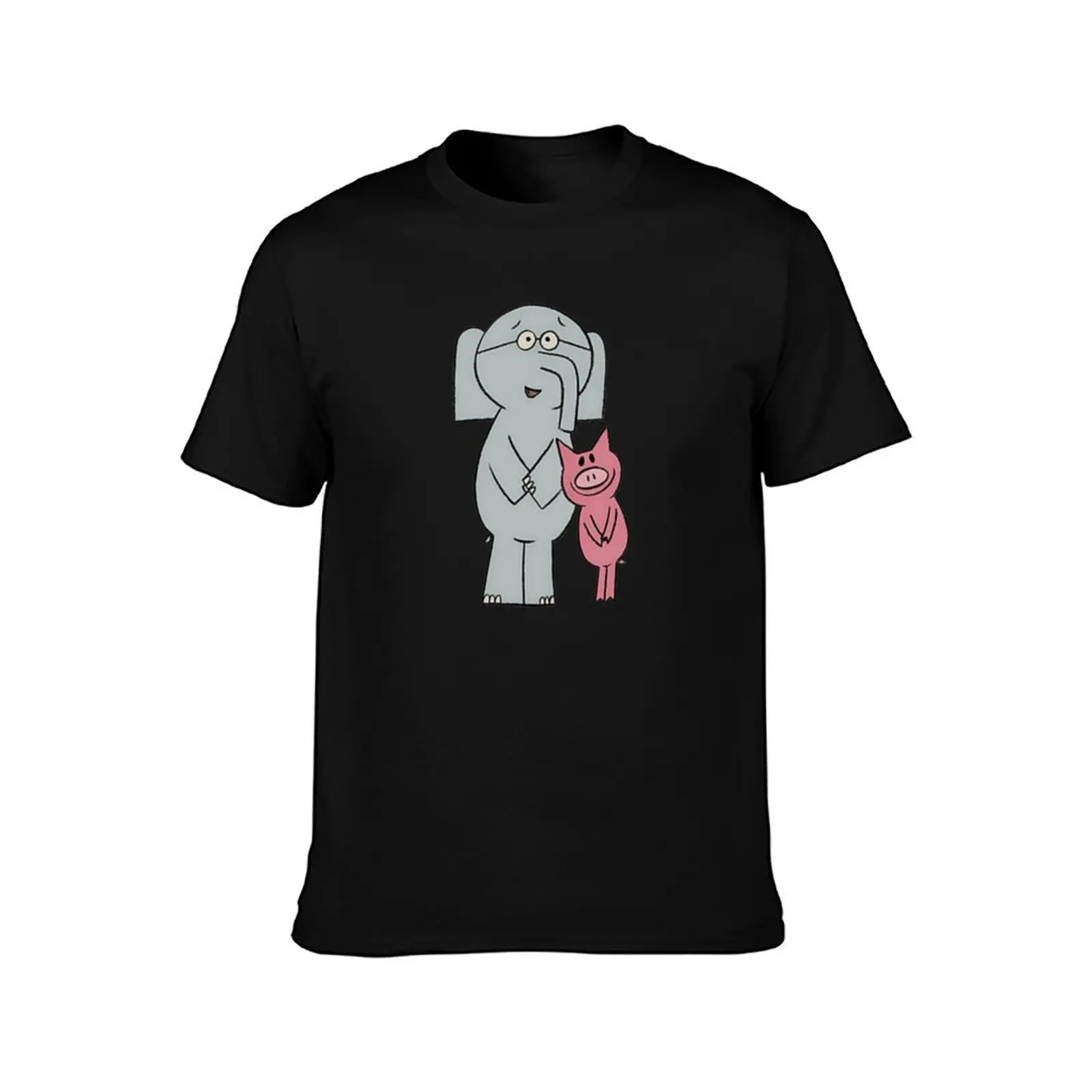 Elephant and Piggie - Gerald and Piggie T-Shirt Breathable Mesh Panel T-Shirt