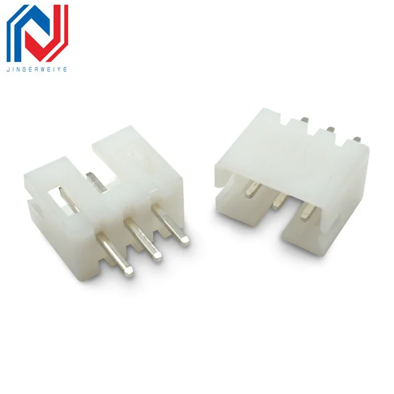 Aguja recta de 50 piezas, Conector de Terminal, paso 2,0, Ph2.0mm