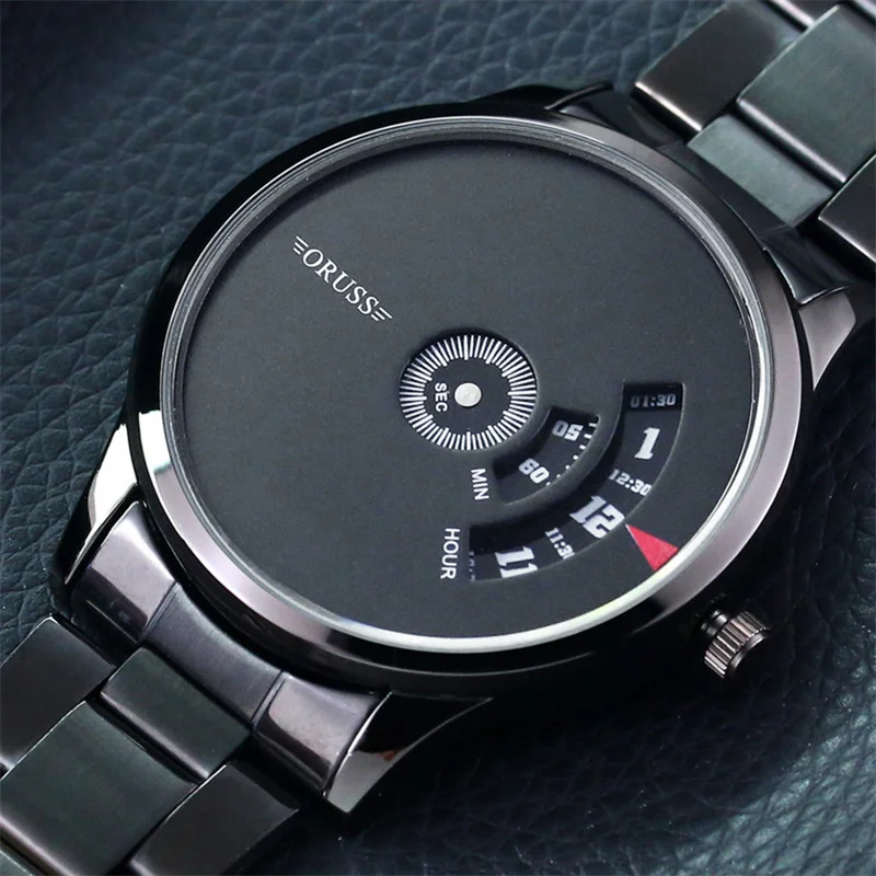 Automatic Movement Watch Men's Net With Authentic Waterproof Brand Steel Watch Black Technology Watch