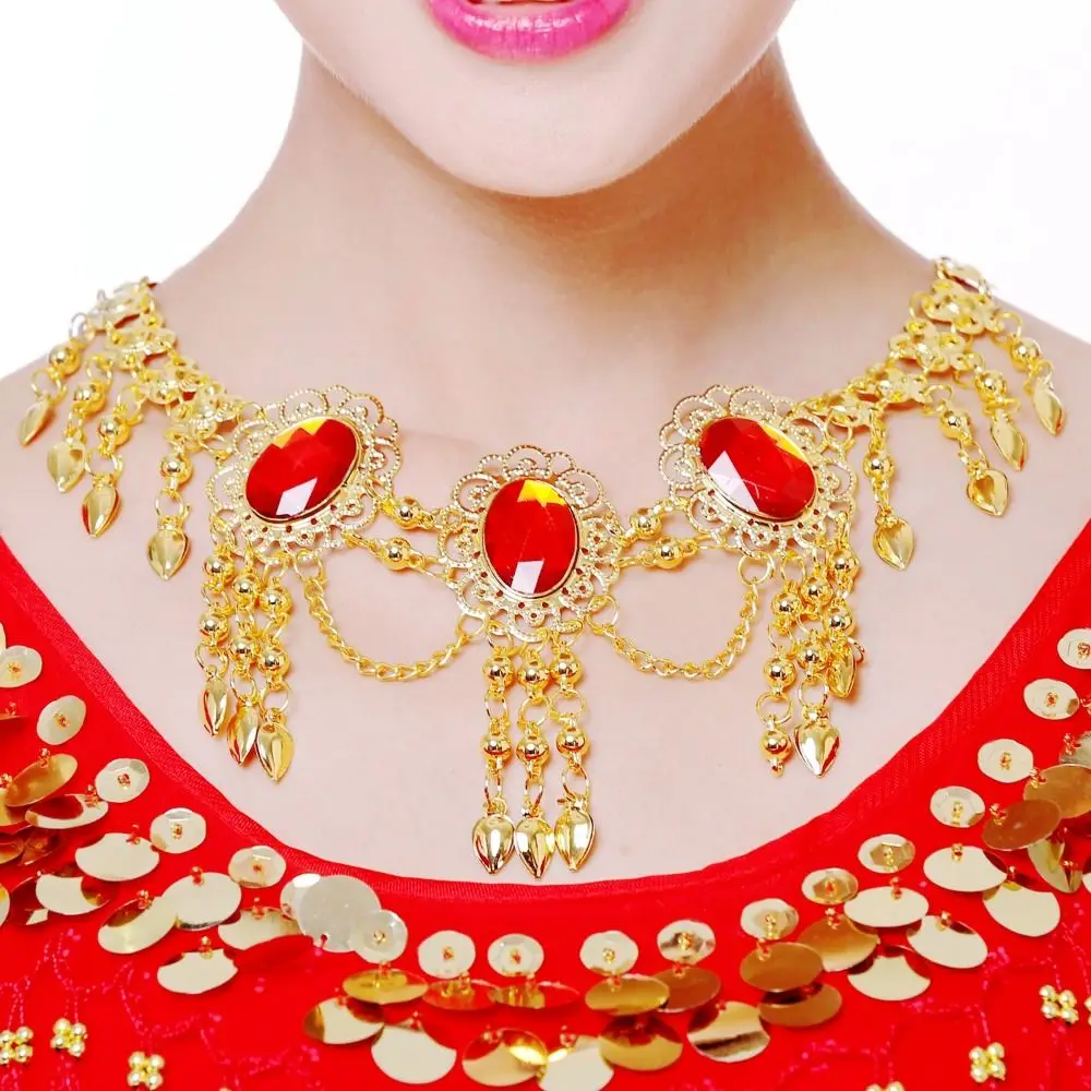 Head Accessories Diamond Sequin Jewelry Sequins Bohemian Diamond Hairband Bracelet Head Chain Belly Dance Costumes Show Out