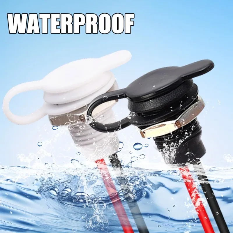 Waterproof USB Type-C Connector with Nut Locking Plate Female TPC Waterproof High Current Fast Charging Jack Port 1/2/5pcs