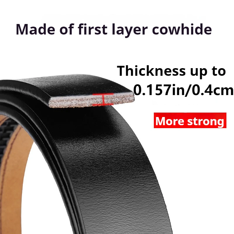 Férfiak Marhabőr bőrből Deréköv Helyettesítés szíj Nagyvonalúság 3.5cm Hossz Fakultatív 110cm120cm130cm Ágcsernyő Csappantó Deréköv Helyettesítés Deréköv