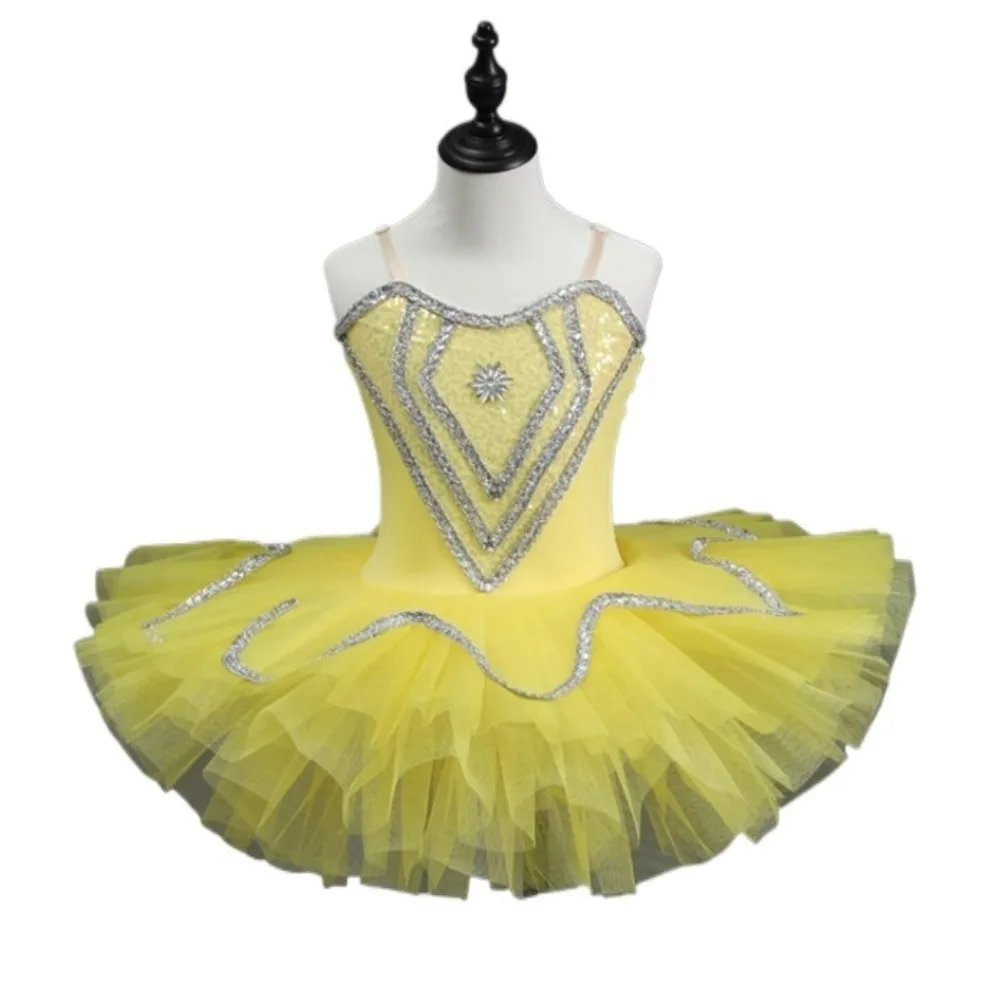 女の子用レオタードドレスダンスウェア子供服子供服バレエチュチュバレエドレスステージパフォーマンスダンス衣装