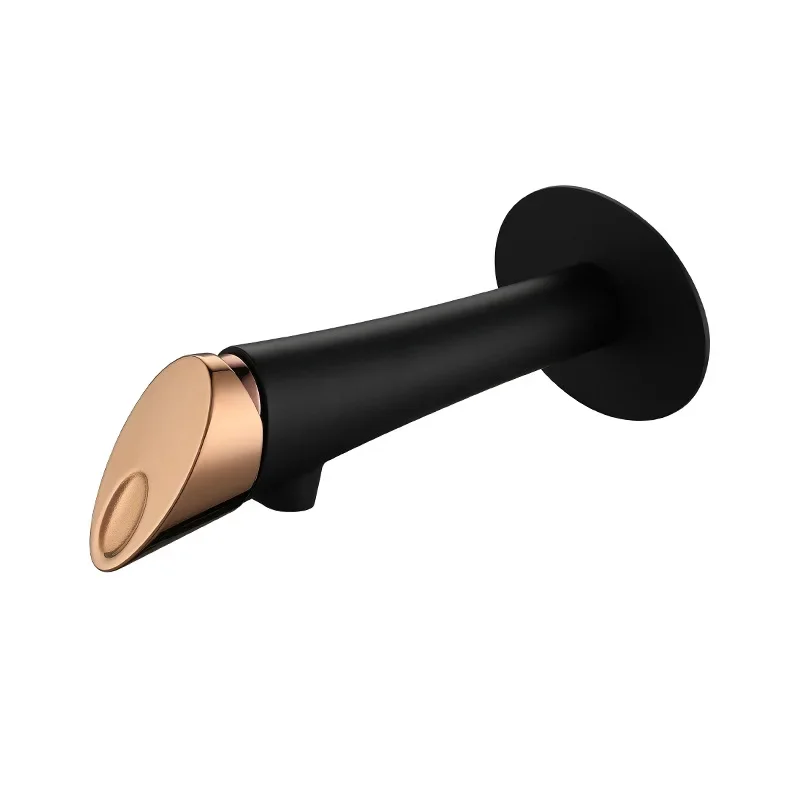 

All copper, concealed gun gray basin faucet, hot and cold hotel home, simple