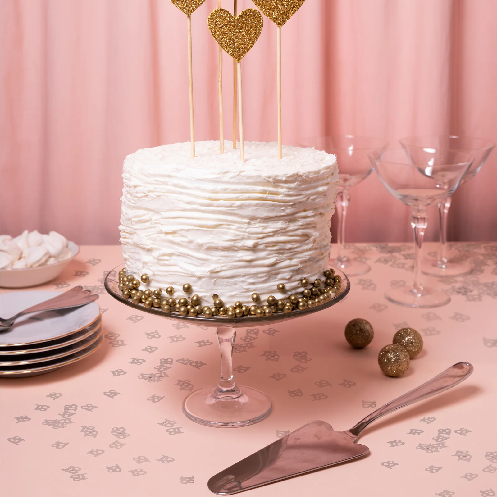 

600pc Birthday Monochrome Number Design Shiny Flame Retardant Plastic Table Decor For Wedding Party Festival Diy Birthday