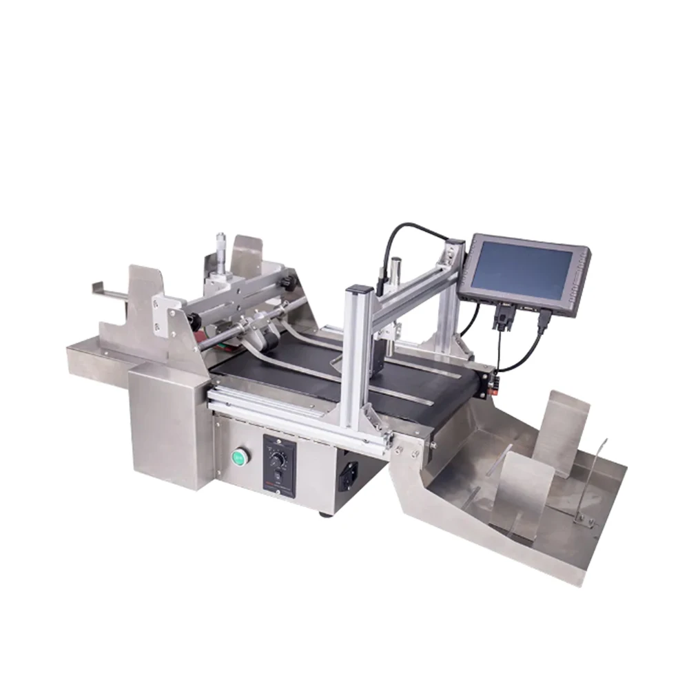 The page printing and coding machine is suitable for boxes, cards, friction bags, and supports customization.