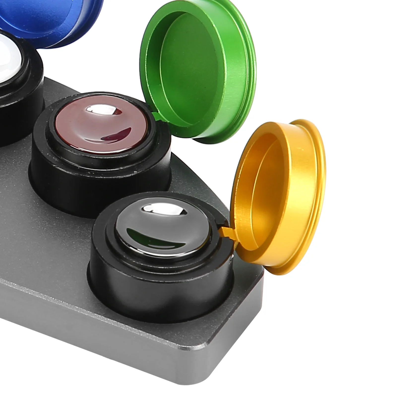 【New】Watch Oiler Kit Alloy Five Holes Watch Oil Dishes Oil Cup Watch Repairing Part Accessory Watch Repairing Oiler Stand