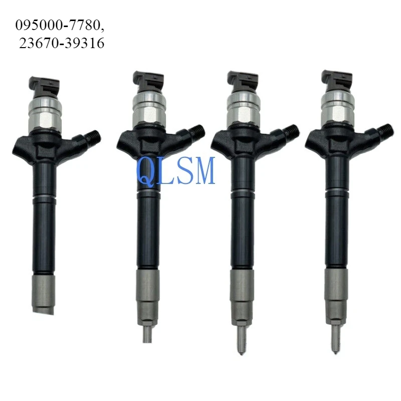 

4-Pack Diesel Fuel Injector Nozzle 2370-39316 095000-7780 for TOY0TA