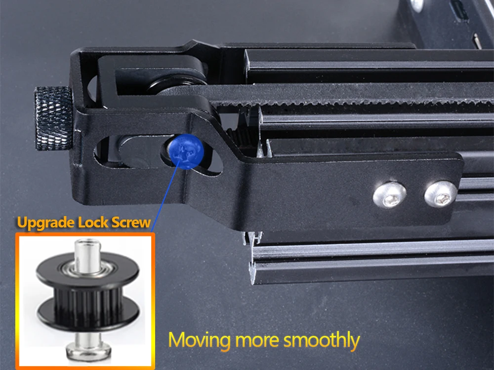 2020 X-Achse V-Slot 2040/4040 Y-Achse gt2 Zahnriemen Stretch Begradigen Spanner / Regulierern / Halter für Creality Ender 3 CR10S Anycubic Chiron Vyper Kobra-Max 3d Drucker Teile – Detail 1