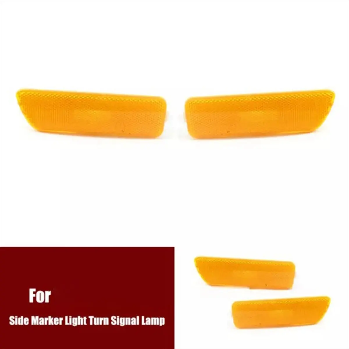 NCSMT 1 Pairs Front Bumper Turn Signals Side Indicator Light for VW Golf 4 Golf Mk4 Bora 1JM945071 1JM945072