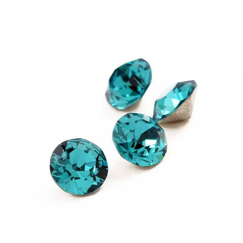 1088 XIRIUS Chaton Original Crystals from Austria Pointed Back Foiled Rhinestone Strass for Nail Art Jewelry Making Accessories