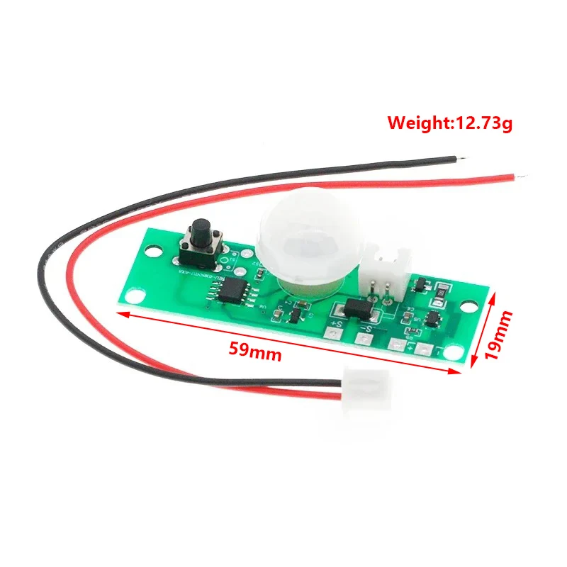 3.7V Solar Lamp Board Control Sensor Night Light Module Controller Module Infrared Human Body Induction Solar Circuit Board image 2