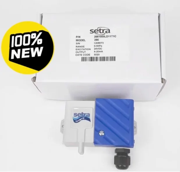 Genuine Setra Differential Pressure Sensor 2661050LD11T1C 2661100LD11T1C 2661250LD11T1C 2661500LD11T1C 266110CLD11T1C