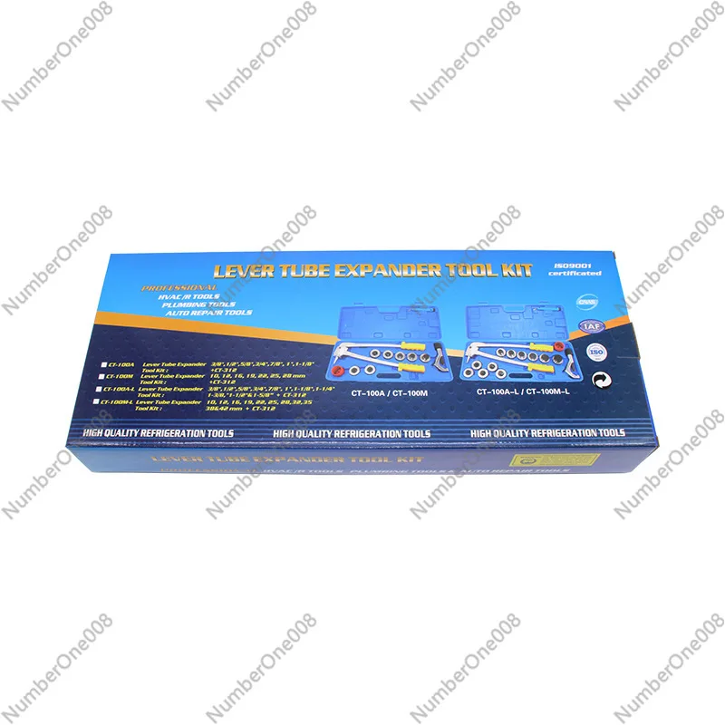 CT-100-L (Type A Plastic Box) 10-42mm Lever Type Tube Expander, Expansion Port, Copper Tube Connected To Expansion Tube