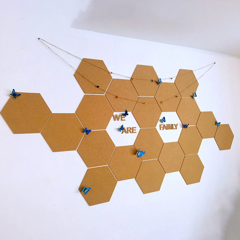 

30 Pcs Cup Non-slip Coaster Coasters Self-adhesive Cork Mats Bulk Drink for Drinks