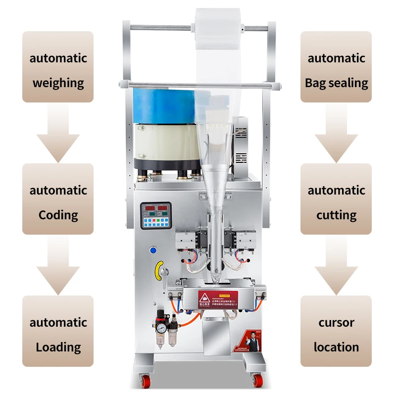 

Small Business Machine Capsule Counting Machine Screws Hardware Nails Nuts Metal Parts Counting Packaging Machine