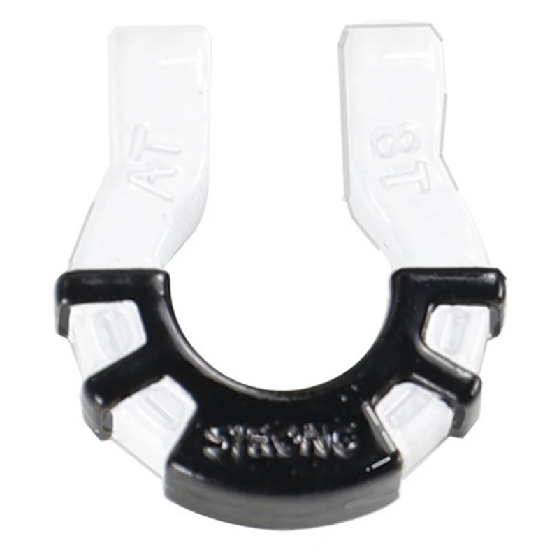 1/81/10 Climbing Car Front Bumper U-Shaped Buckle Rescue Buckle, Simulated Two-Color U-Shaped Buckle + Screws