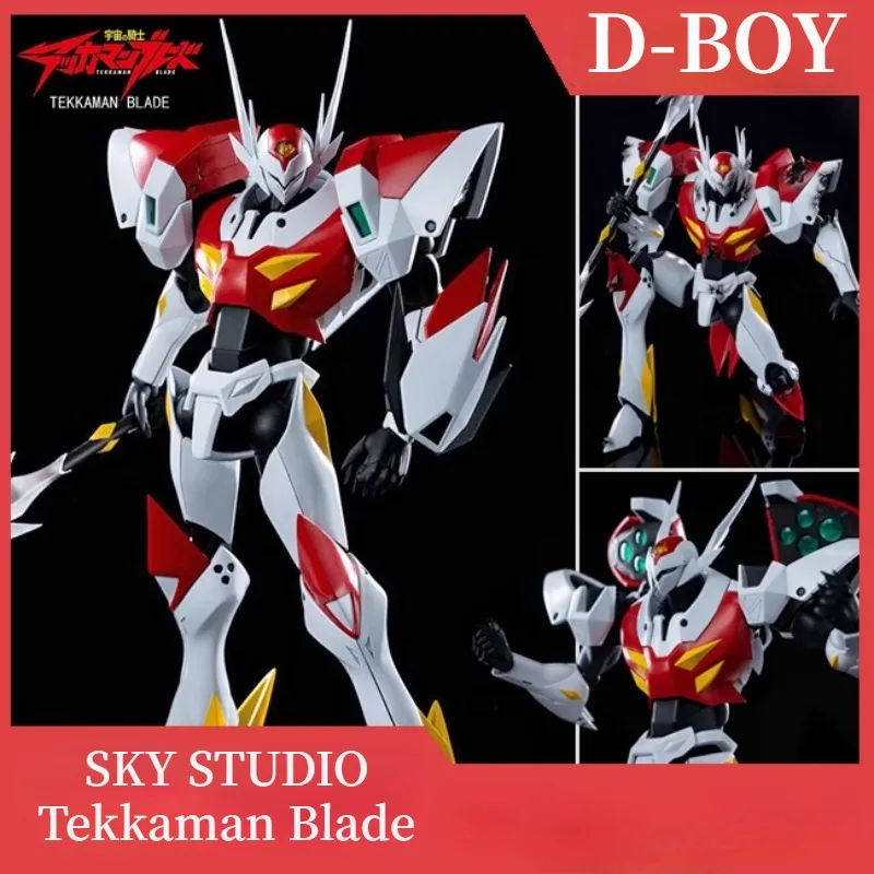 SKY STUDIO Tekkaman Blade D-BOY Mobile Alloy Finished Mech Model with War Damaged Parts Action Figure