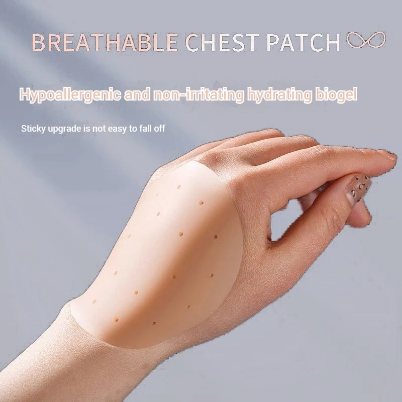 Women Silicone Nipple Cover Hollow Out Breathable Bump Proof Invisible Bras Breast Petal Summer Self Adhesive Boob Pads With Box