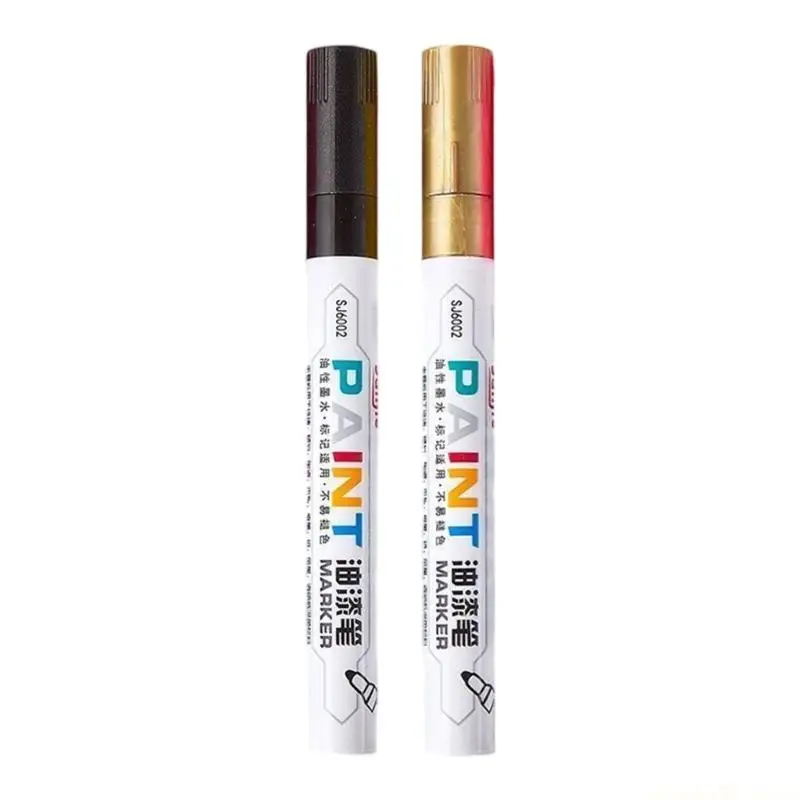 2/3Pcs Weather Resistant Stone Paint Marker Pen For Monument Tombstone Lettering Drawing on Stone Metal Plastic