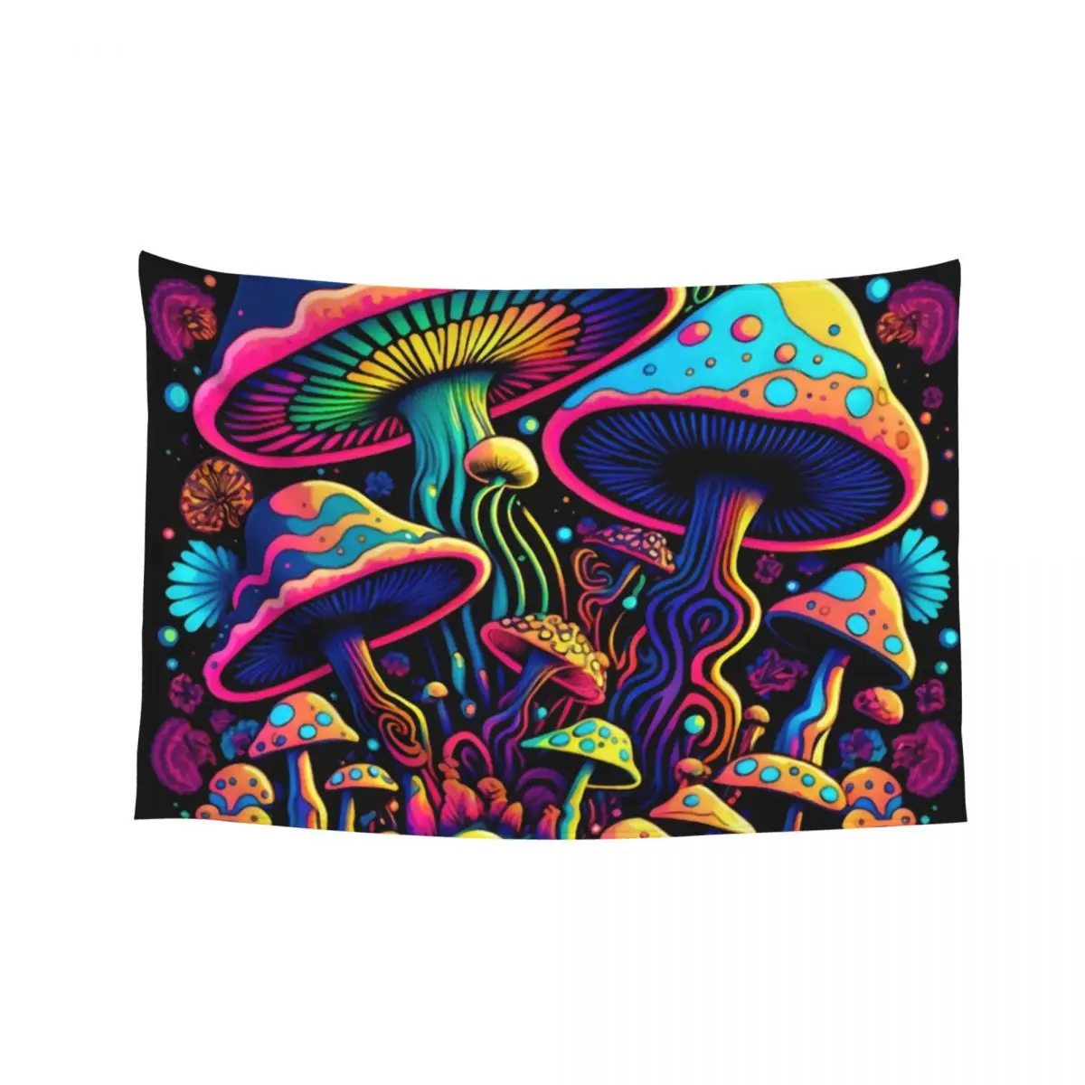 

Psychedelic Mushrooms Tapestry Wall Mural Aesthetic Home Decor Home Decorators Tapestry