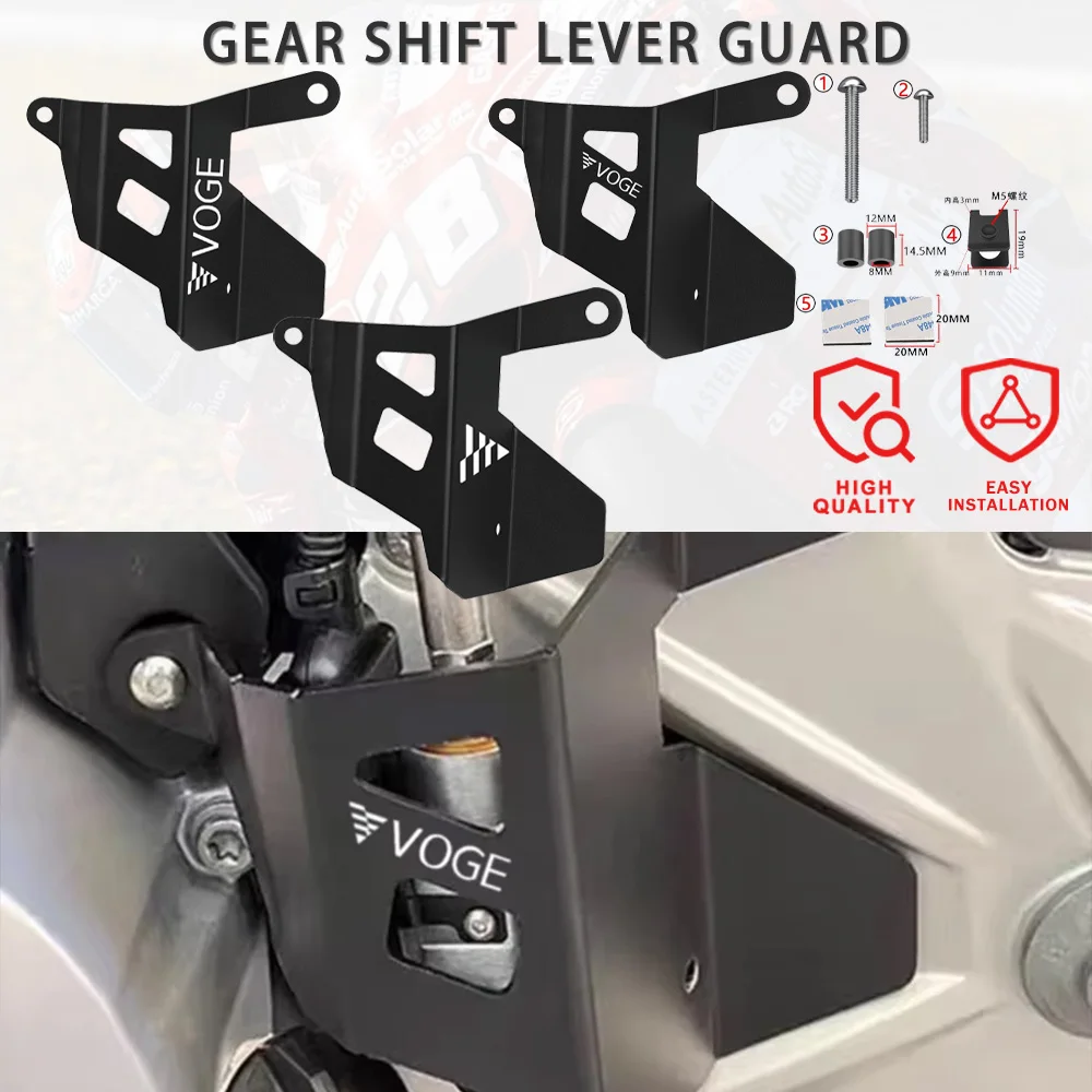 

For VOGE Valico DSX 900 DSX DSX900 900DSX DS900X 2024 2025 2026 Motorbike Gear Shift Lever Brake Master Cylinder Guard Protector