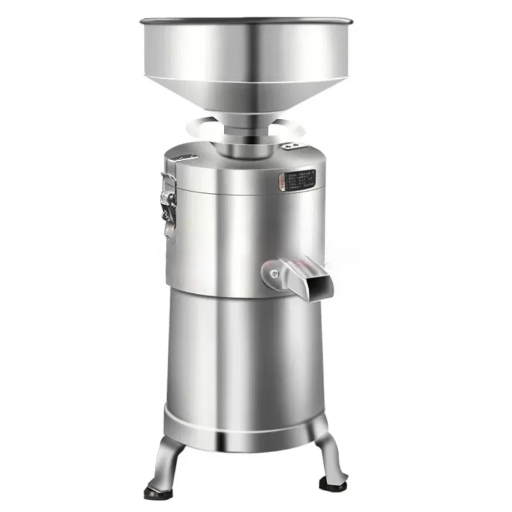 220V Commercial Stainless Steel Slag Separated Soybean Milk Soymilk Maker Household Grain Grinder Soybean Grinding Machine