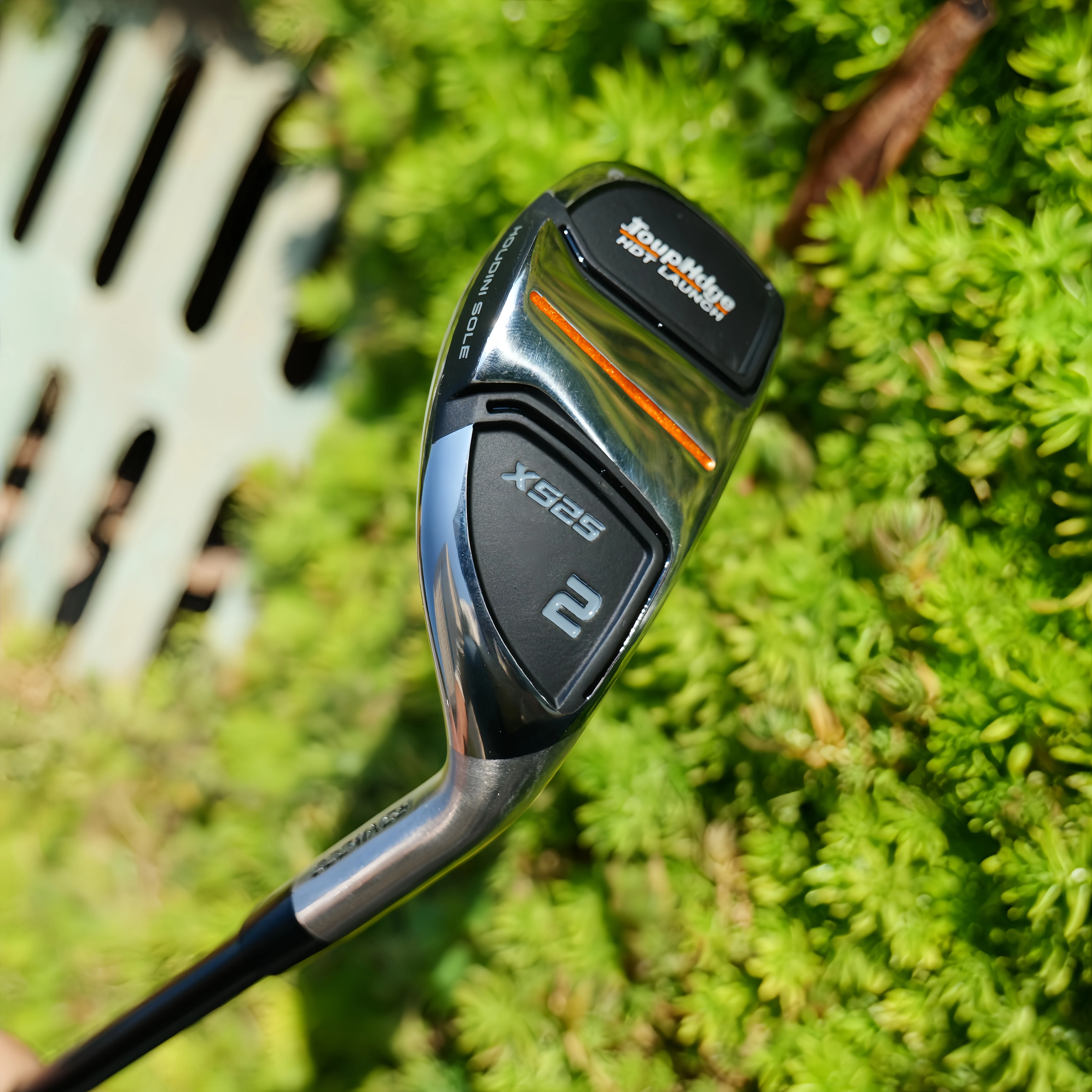 X525 HDT LAUNCH Golf Hybrid Utility Rescue Club, Multi‑Function Golf Hybrid Iron, SR Flex Carbon Shaft, Optimized Sole Design Lo