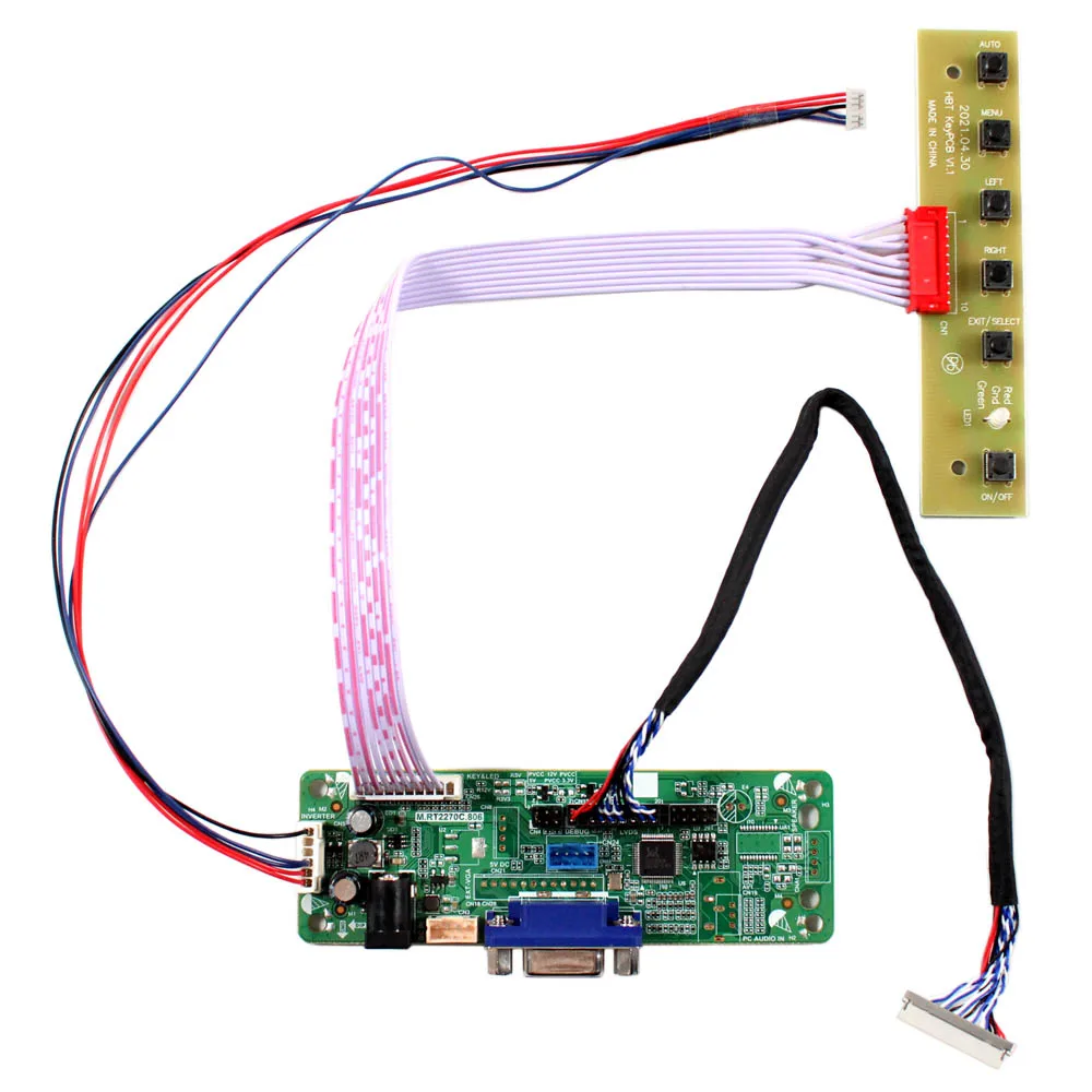 VGA LCD Controller Board Work For Different LCD Screen DIY LCD Monitor