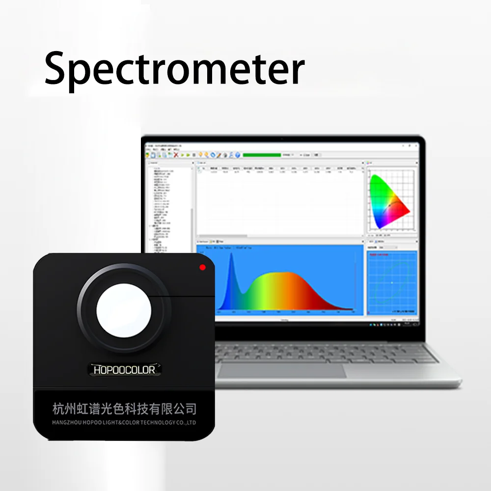 Cheap Price HPCS310 Portable Light Spectrometer CCT CRI Meter Lux Test bluetooth connection