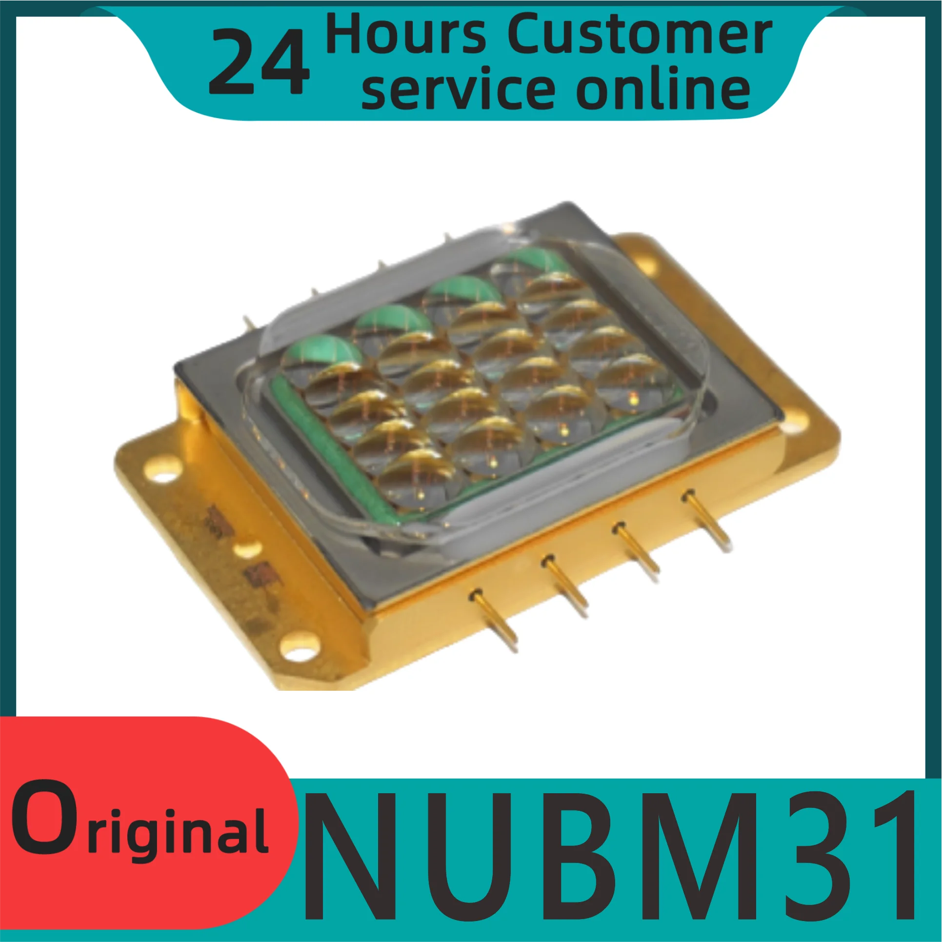 New Original Nubm31 Nubm31t Blue 455nm 95w Semiconductor Laser Tube Chip Array With High Power