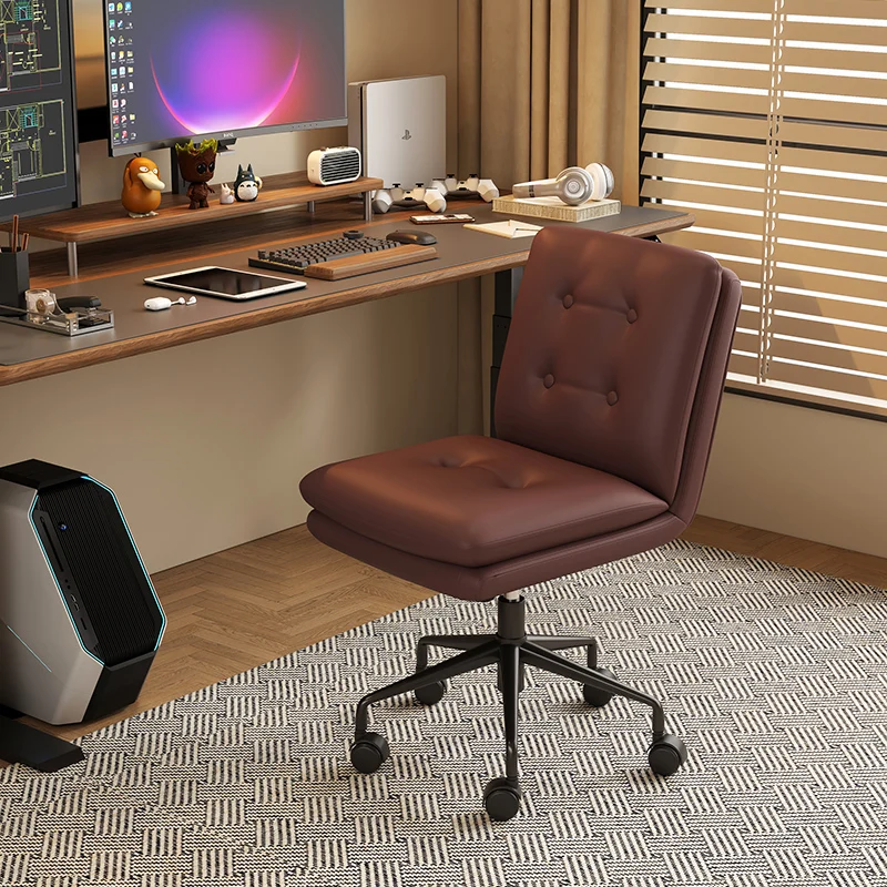 Light Luxury Chair Comfortable Aesthetics Designer Modern Ergonomic Office Chair Trendy Unique Bureau Meuble Home Furniture
