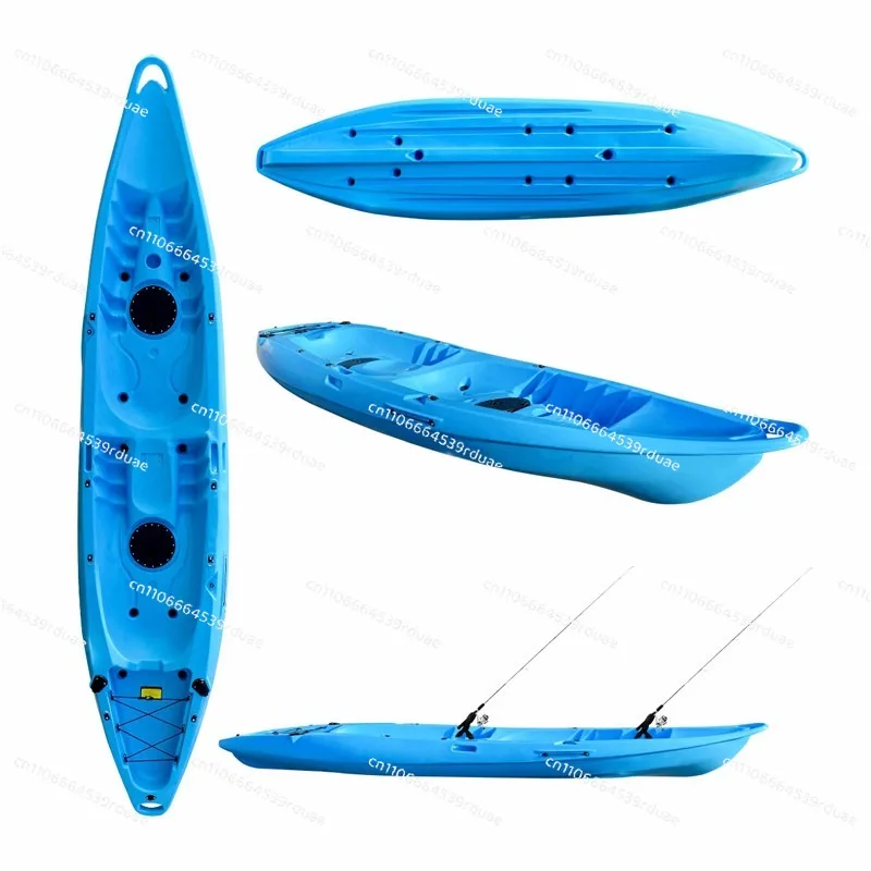 

Double kayak, hard bottom fishing boat, kids platform boat team building rafting leisure family boat, recreational boat travel