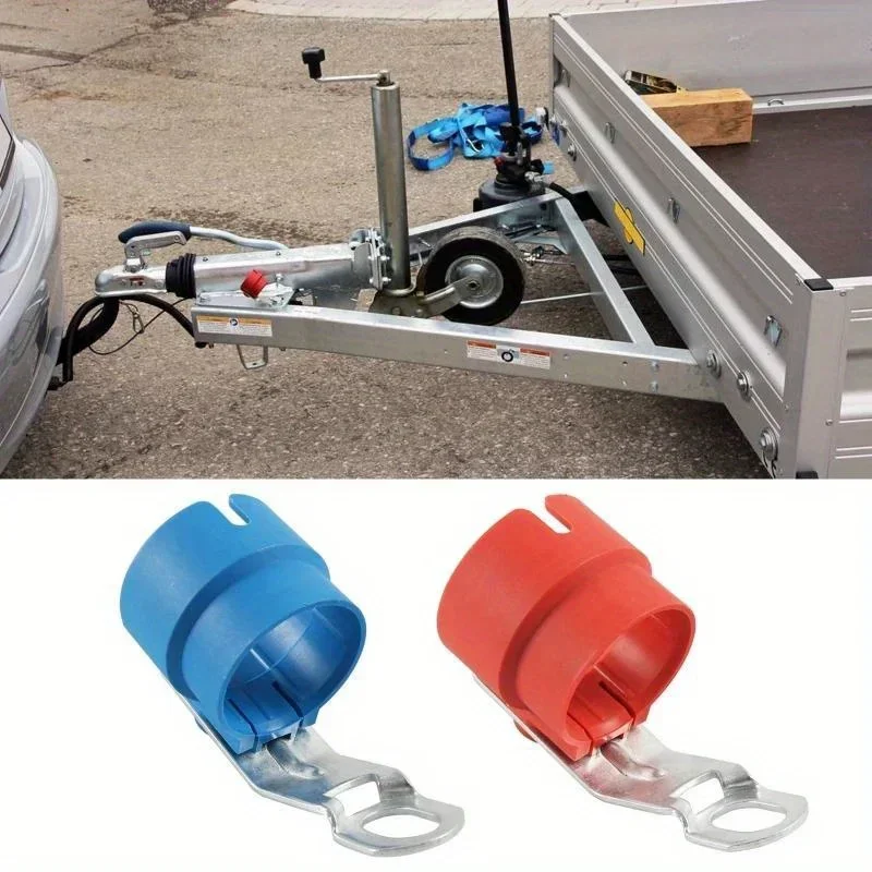 

Trailer Plug Holder 7 Pin /13 Pin Trailer Connector Trailer Parts Mounting on Trailer Drawbar Parking Cover Accessories L41A