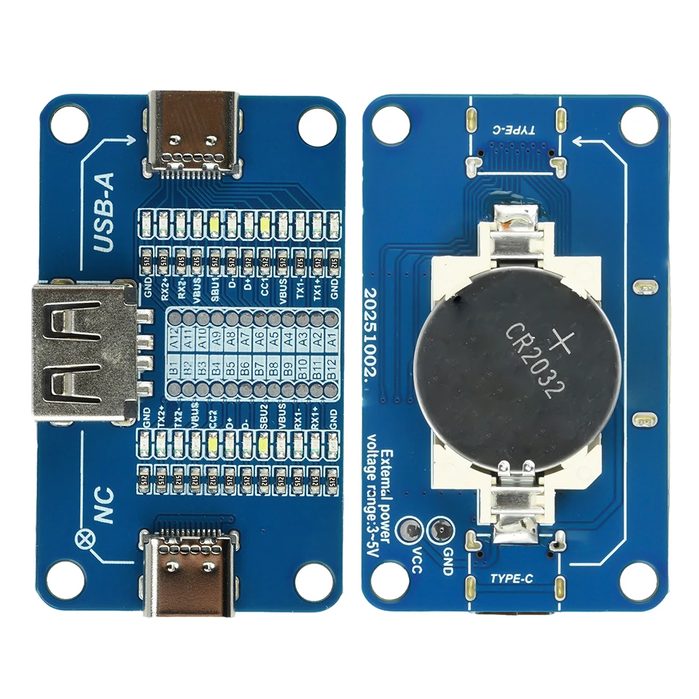 USB A to Type C Detection Module Multi Interface Cable Tester Fast Charging Wire Inspection Portable Tool With LED Indicators