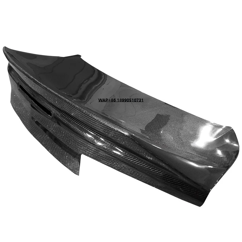 

Car Wet Carbon Fiber Rear Trunk Boot for Chevrolet Camaro Convertible 2017-2020