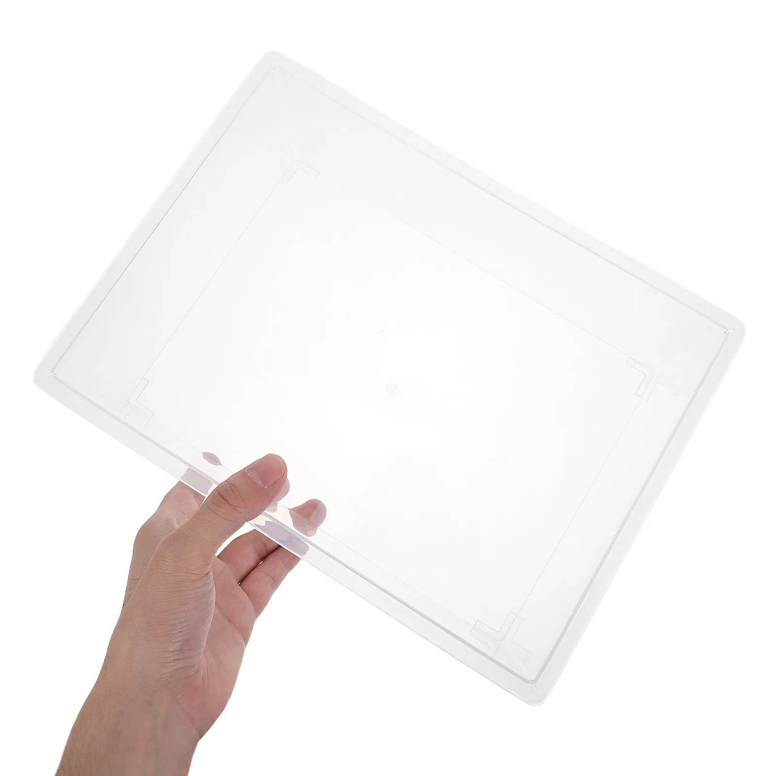 Transparent Plastic Laboratory Basin Thickened Wash Bowl 10.6x7.9x4.1 Clear Scientific Liquid Handling Experiment