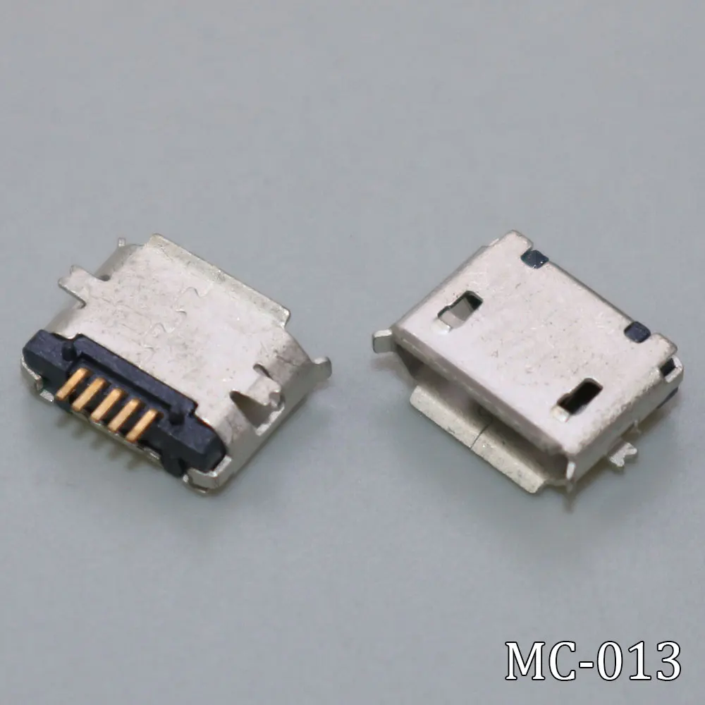 10-20PCS Micro USB 5pin Long Needle Socket Tail Jack Connector Charging Port SMD 5.6x7.5x2.5mm for Tablet PC