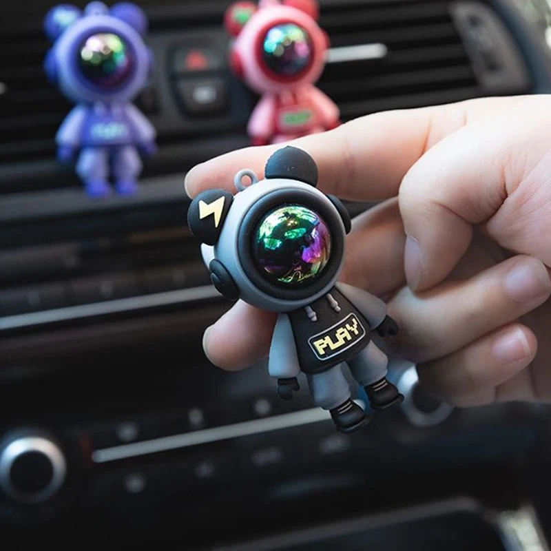

Car Air Outlet Perfume Clip Cartoon Astronaut Air Conditioning Air Outlet Car Aromatherapy Clip Car Interior Accessories