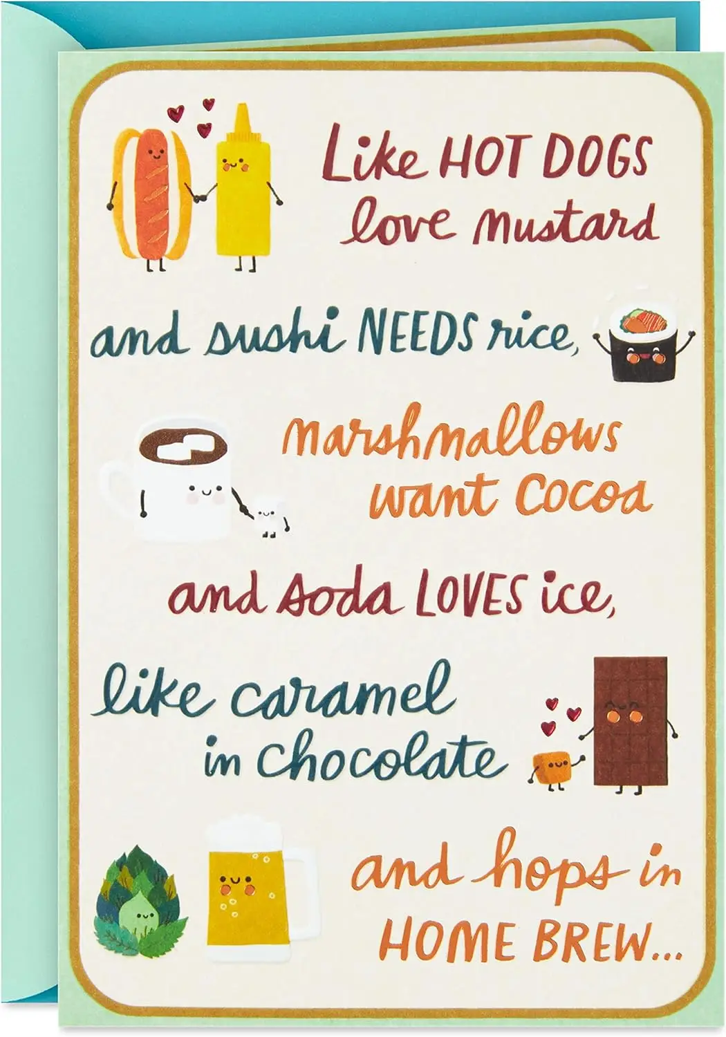 

Anniversary Card for Husband, Wife, Boyfriend, Girlfriend (Go Together)