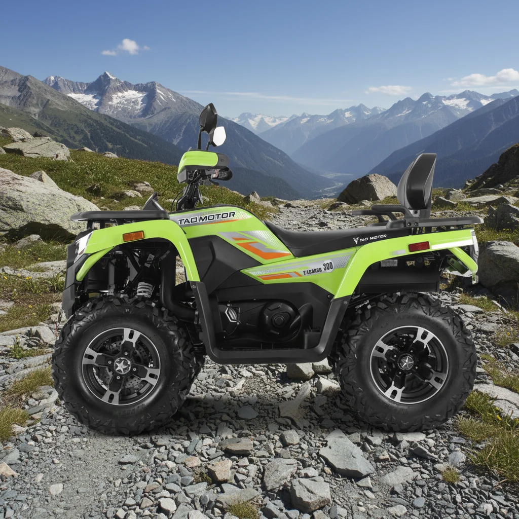 Tao Motor 2024 Shaft Driving Cuatrimoto Cheap Farm ATV 4x4 300cc ATV