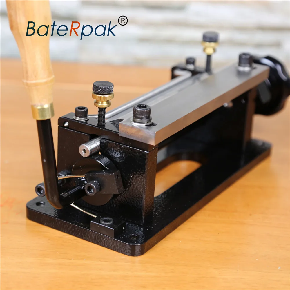Skiver manuel en cuir BateRpak, outils de pelage du cuir, machine de peau de pelle de bricolage, séparateur de cuir, 806, 6 pouces