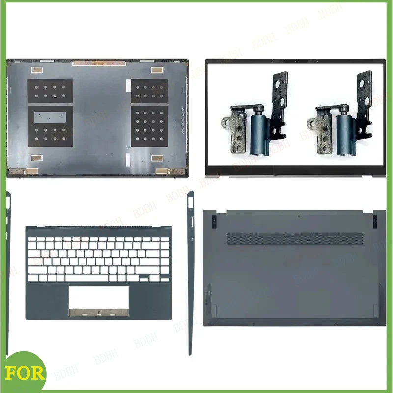 BDBH New For ASUS ZenBook 14 UX425 UX425J UX425JA U4700J Laptop Shell LCD Top Case/Back Cover/Front Bezel/Hinges/Bottom Case