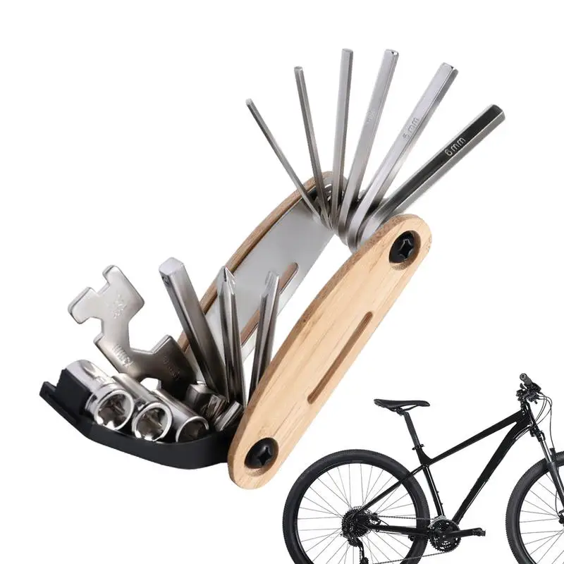 Bicycles Multi Tool Bikes Repair Tool Accessories Bikes Repair Tool Ergonomic Mountain Bikes Multi Tool Portable Bikes Chain