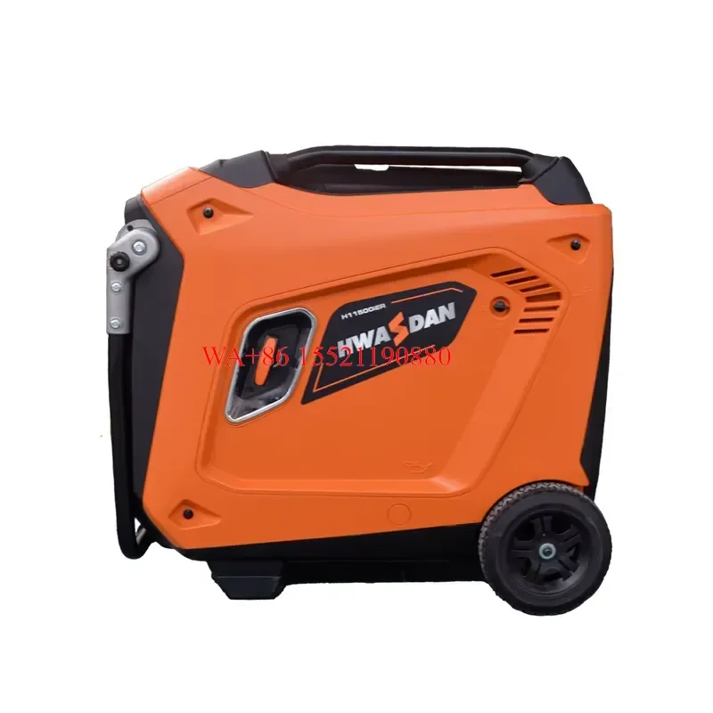 WMWMNU for Hwasdan H11500 10kW Auto Start 4-Stroke Heavy Duty Portable Inverter Generator 25L Fuel Tank 70% Efficiency Gas