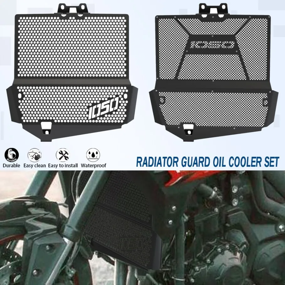 

For Tiger 1050 2007-2021 2020 2019 2018 Tiger1050 Radiator Guard Grille Protector Oil & Water Cooler Grill Protector Motorcycle