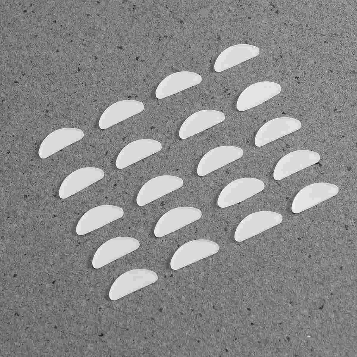 10 Pcs Glasses Pump Silicone Nose Pads for Repair Kit Eyeglass Accessories Eyeglasses Ear Bridge Anti Dedicated Lenses