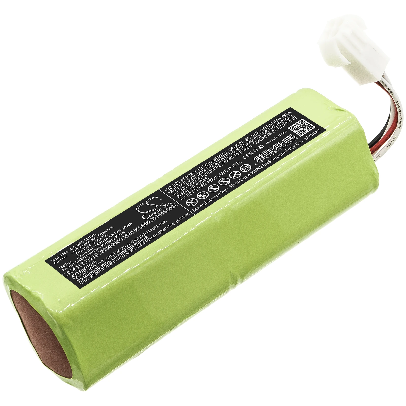 

Ni-MH Equipment, Survey, Test Battery for Scott 9.6v 4500mAh